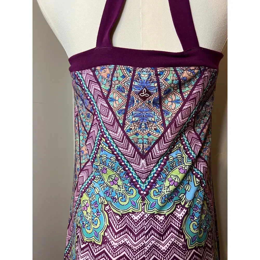 prAna Quinn Racerback Shelf Bra Dress Size Medium (B110367) - Picture 3 of 8
